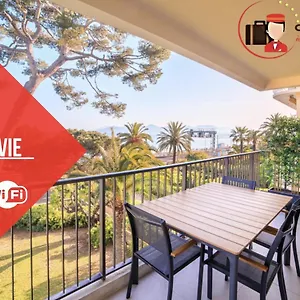 Sea La Vie - Croisette - 30 M Plage - Palais - Congrès - Parking Privé - Clim Appartement Cannes